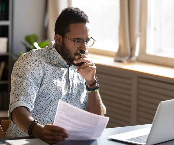 Professional Hard at Work